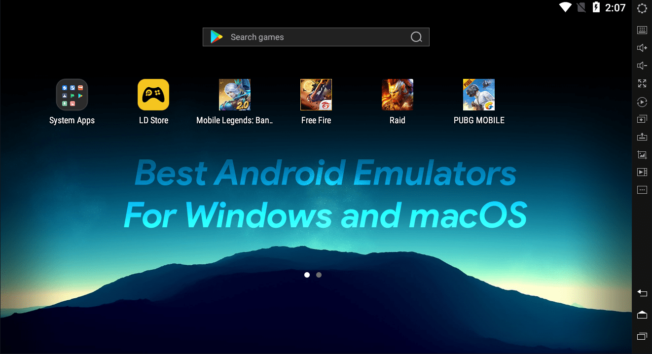 android emulator mac android studio
