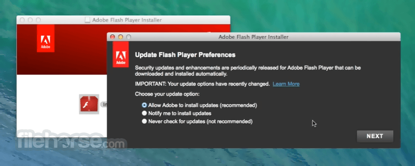 adobe flash player chrome update for mac